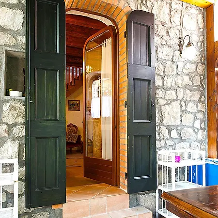 In Italy With Alpine Fireplace *