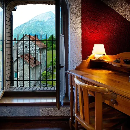 In Italy With Alpine Fireplace