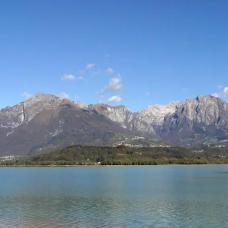 In Italy With Alpine Fireplace Tatil Evi Ponte nellʼAlpi