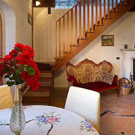 In Italy With Alpine Fireplace